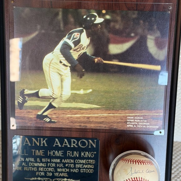 Baseball Memorabilia Display with Black Frame